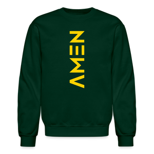 Amen Crewneck Sweatshirt - forest green