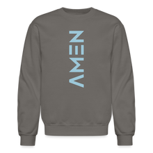 Load image into Gallery viewer, Amen Crewneck Sweatshirt - asphalt gray