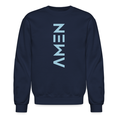 Amen Crewneck Sweatshirt - navy