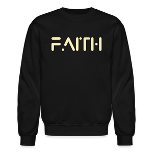 Faith Crewneck Sweatshirt - black