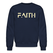 Load image into Gallery viewer, Faith Crewneck Sweatshirt - navy