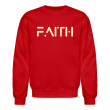 Load image into Gallery viewer, Faith Crewneck Sweatshirt - red