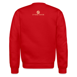 Faith Crewneck Sweatshirt - red