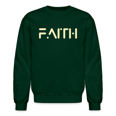 Faith Crewneck Sweatshirt - forest green