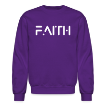 Load image into Gallery viewer, Faith Crewneck Sweatshirt - purple