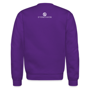 Faith Crewneck Sweatshirt - purple