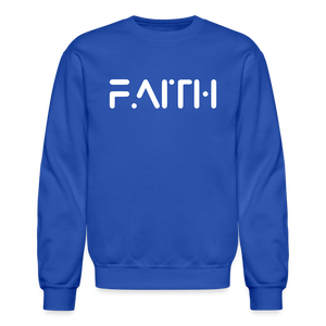 Faith Crewneck Sweatshirt - royal blue