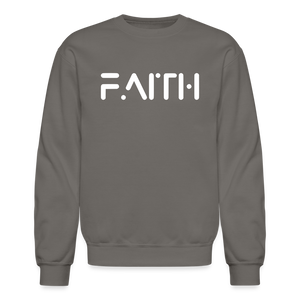 Faith Crewneck Sweatshirt - asphalt gray