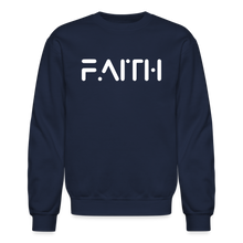 Load image into Gallery viewer, Faith Crewneck Sweatshirt - navy