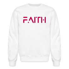 Load image into Gallery viewer, Faith Crewneck Sweatshirt - white