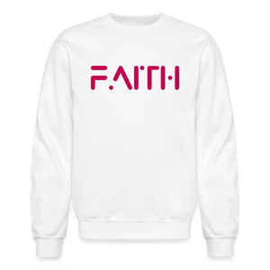 Faith Crewneck Sweatshirt - white