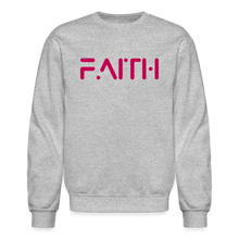 Load image into Gallery viewer, Faith Crewneck Sweatshirt - heather gray