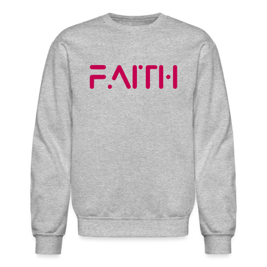 Faith Crewneck Sweatshirt - heather gray