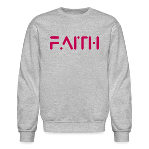 Faith Crewneck Sweatshirt - heather gray