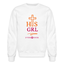 Load image into Gallery viewer, His Girl Crewneck Sweatshirt - white