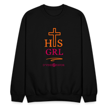 Load image into Gallery viewer, His Girl Crewneck Sweatshirt - black