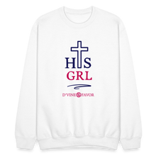 Load image into Gallery viewer, His Girl Crewneck Sweatshirt - white