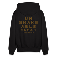 Load image into Gallery viewer, Unshakeable Woman - Glitz Hoodie - black