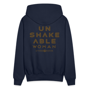 Unshakeable Woman - Glitz Hoodie - navy