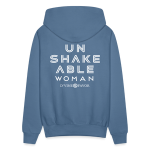 Unshakeable Woman - Unisex Hoodie - denim blue