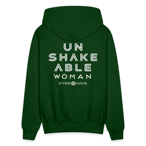 Unshakeable Woman - Unisex Hoodie - forest green