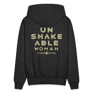 Unshakeable Woman -Unisex Hoodie - charcoal grey