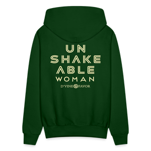 Unshakeable Woman -Unisex Hoodie - forest green