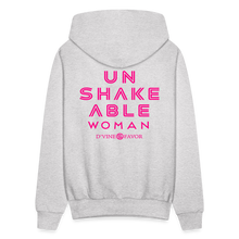 Load image into Gallery viewer, Unshakeable Woman - Unisex Hoodie - ash 