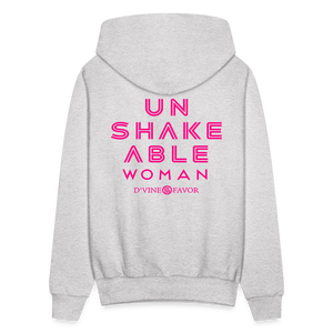 Unshakeable Woman - Unisex Hoodie - ash 