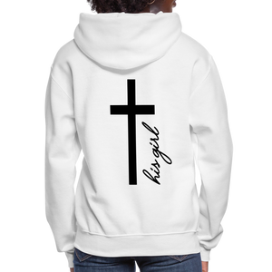 God's Girl Women's Hoodie - white