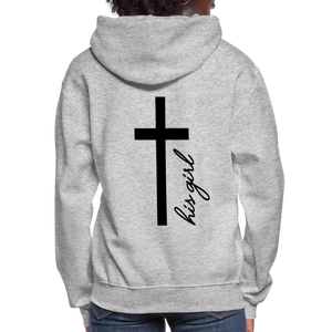 God's Girl Women's Hoodie - heather gray