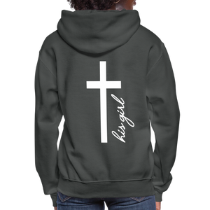 God's Girl Women's Hoodie - asphalt