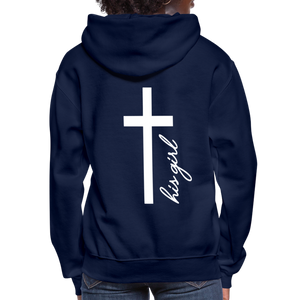 God's Girl Women's Hoodie - navy