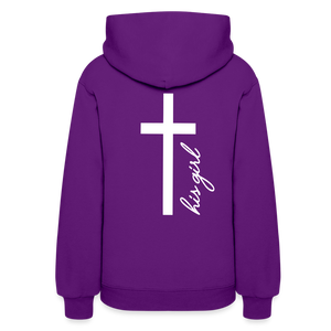 God's Girl Women's Hoodie - purple