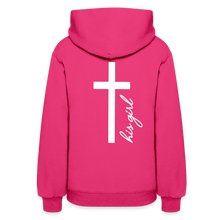 Load image into Gallery viewer, God&#39;s Girl Women&#39;s Hoodie - fuchsia