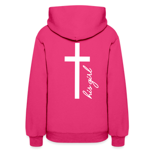 God's Girl Women's Hoodie - fuchsia