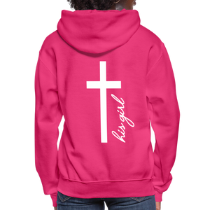 God's Girl Women's Hoodie - fuchsia