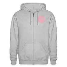 Load image into Gallery viewer, His Girl -Gildan Heavy Blend Adult Zip Hoodie - heather gray