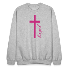 Load image into Gallery viewer, God&#39;s Girl Crewneck Sweatshirt - heather gray