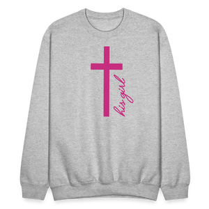 God's Girl Crewneck Sweatshirt - heather gray