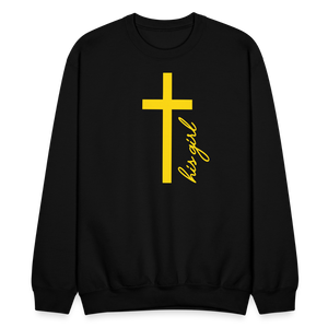 God's Girl Crewneck Sweatshirt - black