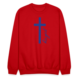 God's Girl Crewneck Sweatshirt - red