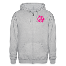 Load image into Gallery viewer, God&#39;s Girl -Gildan Heavy Blend Adult Zip Hoodie - heather gray