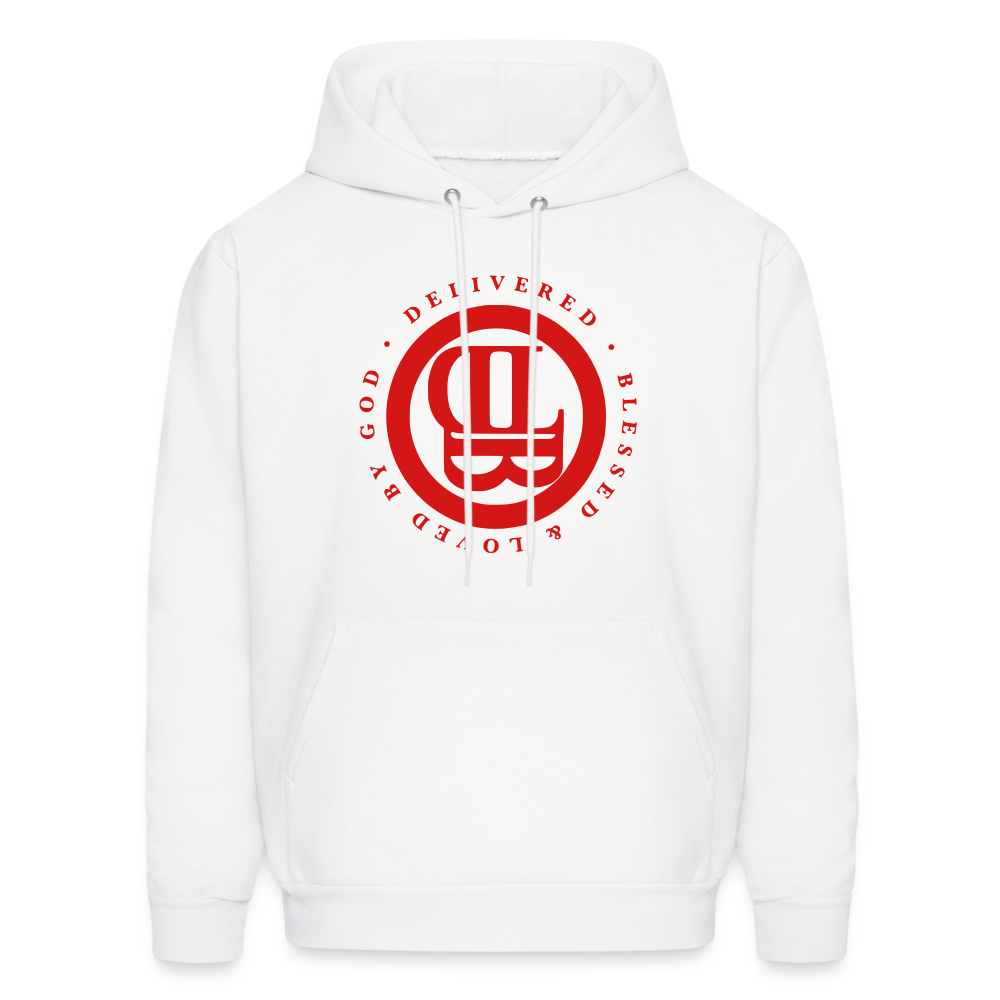 His Girl with DBL logo  Unisex Hoodie - white