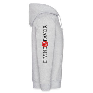 His Girl with DBL logo  Unisex Hoodie - ash 