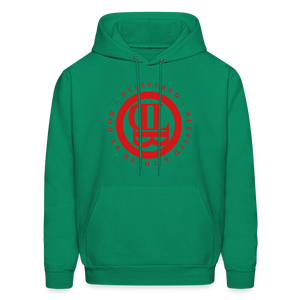 His Girl with DBL logo  Unisex Hoodie - kelly green