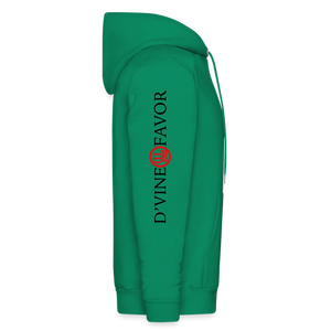 His Girl with DBL logo  Unisex Hoodie - kelly green