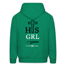 Load image into Gallery viewer, His Girl Unisex Hoodie - kelly green