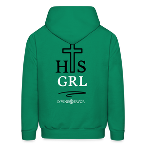 His Girl Unisex Hoodie - kelly green