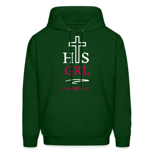 His Girl Unisex  Hoodie - forest green